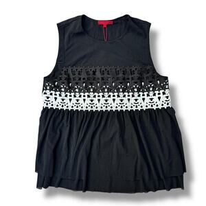 Vivienne Tam Lace Trim Dress